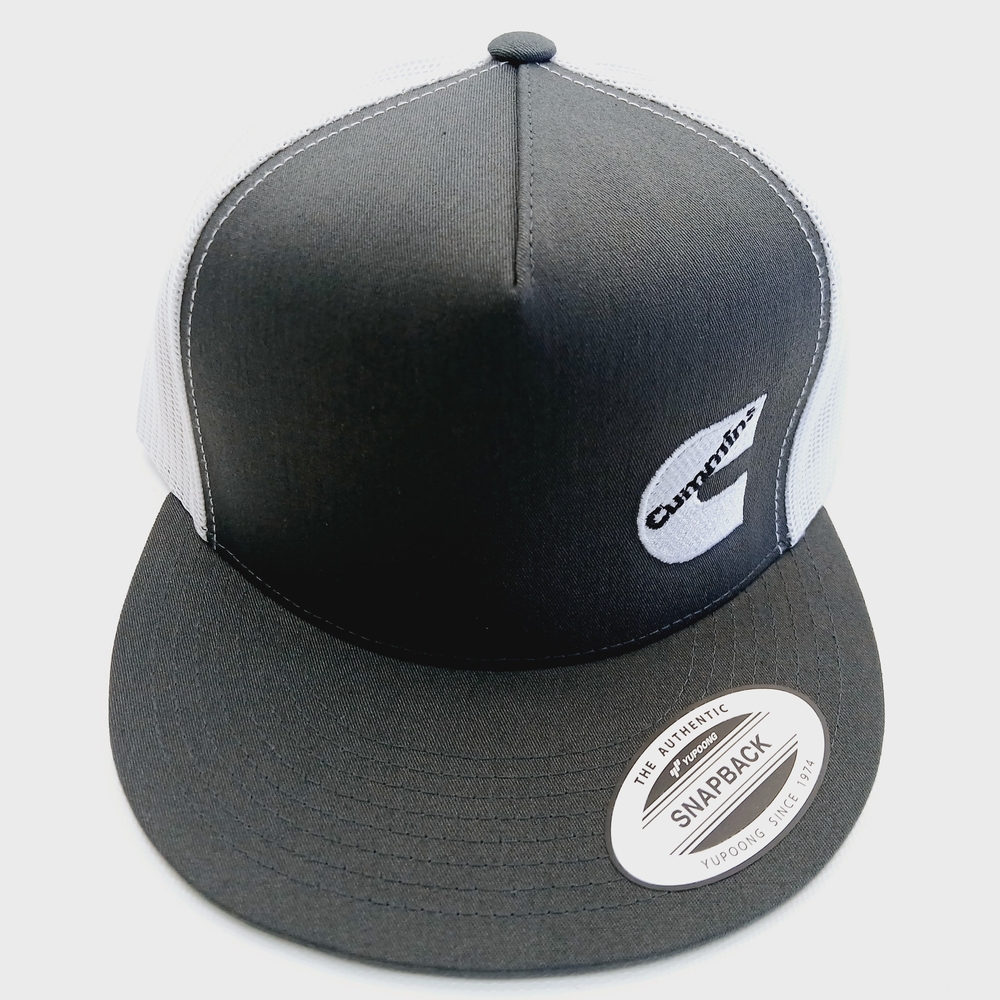 Black and White Snapback Cap